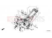HONDA CBR650FA CBR650FAH 2017 F-31 FRAME BODY