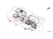 HONDA CBR650FA CBR650FAH 2017 F-2 METER