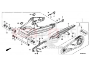HONDA CBR650FA CBR650FAH 2017 F-23 SWINGARM