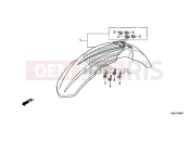 HONDA CRF150RBJ CRF150RB 2018 FRONT FENDER
