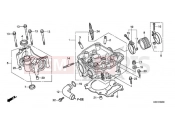 HONDA CRF150RBJ CRF150RB 2018 CYLINDER HEAD