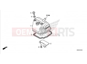 HONDA CRF150RBJ CRF150RB 2018 CYLINDER HEAD COVER