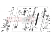 HONDA CRF150RBJ CRF150RB 2018 FRONT FORK
