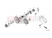 HONDA CRF150RBJ CRF150RB 2018 KICK STARTER SPINDLE