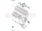 SUZUKI DL1000A L6 (2016) V-Strom (E21) 201A - CLUTCH