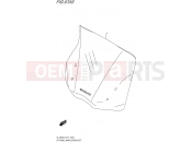 SUZUKI DL1000A L6 (2016) V-Strom (E21) 970G - OPTIONAL (WIND SCREEN SET)