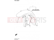 SUZUKI DL1000A L6 (2016) V-Strom (E21) 460A - FRONT FENDER