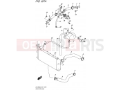 SUZUKI DL1000A L6 (2016) V-Strom (E21) 187A - RADIATOR HOSE