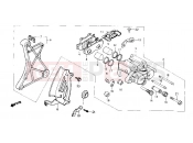 HONDA GL1200AH GOLD WING 1987 REAR BRAKE CALIPER