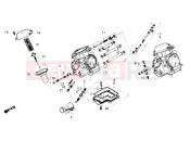 HONDA GL1200AH GOLD WING 1987 Carburetor (component parts)