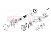 HONDA GL1200AH GOLD WING 1987 Generator shaft