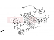 HONDA GL1200AH GOLD WING 1987 Transmission cover - Water pump