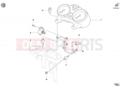 DUCATI Monster 400 Dark METER » HANDLE BAR