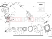 DUCATI 2014 Diavel Carbon CYLINDERS - PISTONS [MOD:DVLC]