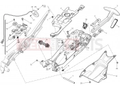 DUCATI 2014 Diavel Carbon REAR FRAME COMP. [MOD:DVLC]