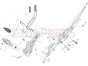 DUCATI 2014 Diavel Carbon FOOTRESTS, RIGHT [MOD:DVLC]
