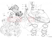 DUCATI Diavel Carbon THROTTLE BODY [MOD:DVLC;XST:AUS,EUR,FRA,JAP]
