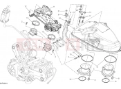 DUCATI Diavel Titanium THROTTLE BODY [MOD:DVLR;XST:TWN]