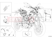 DUCATI Hypermotard WIRING HARNESS [MOD:HYM;XST:AUS,EUR,FRA,JAP,TWN]