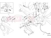 DUCATI Hypermotard REAR BRAKE SYSTEM [MOD:HYM;XST:AUS,EUR,FRA,JAP,TWN]
