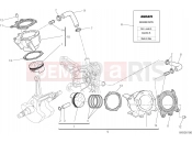DUCATI Hypermotard SP CYLINDERS - PISTONS [MOD:HYM-SP;XST:AUS,EUR,FRA,JAP]
