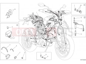 DUCATI 2015 Hyperstrada WIRING HARNESS [MOD:HYP STR;XST:AUS,EUR,FRA,JAP,TWN]