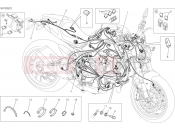 DUCATI 2015 Monster 821 WIRING HARNESS [MOD:M 821]