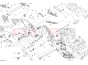 DUCATI 2015 Monster 821 FORCELLONE POSTERIORE [MOD:M 821;XST:AUS]