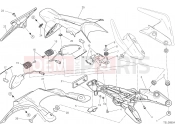 DUCATI Monster 821 Dark PLATE HOLDER [MOD:M821DARK;XST:AUS]