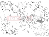 DUCATI Monster 1200 S REAR FRAME COMP. [MOD:M 1200S;XST:AUS,CHN,EUR,FRA,JAP,TWN]