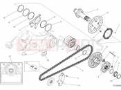 DUCATI Monster 1200 S REAR WHEEL SPINDLE [MOD:M 1200S]