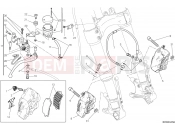DUCATI Monster 1200 S Stripe FRONT BRAKE SYSTEM [MOD:M1200STR]