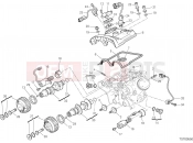 DUCATI Multistrada 1200 S VERTICAL CYLINDER HEAD - TIMING [MOD:MS1200S;XST:AUS,EUR,FRA,JAP]