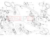 DUCATI Multistrada 1200 S D Air HANDLEBAR [MOD:MS1200SA]