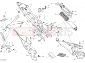 DUCATI Superbike 899 Panigale REAR FRAME COMP. [MOD:899 ABS,899 AWS]