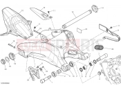 DUCATI Superbike 899 Panigale FORCELLONE POSTERIORE [MOD:899 ABS,899 AWS]