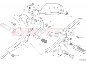 DUCATI 2015 Superbike 1299 Panigale	 FOOTRESTS, LEFT [MOD:1299;XST:AUS,EUR,FRA,JAP,TWN]