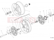 DUCATI 2015 Superbike 1299 Panigale	 RUOTA ANTERIORE E POSTERIORE [MOD:1299;XST:AUS,EUR,FRA,JAP,TWN]