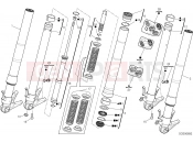 DUCATI 2015 Superbike 1299 Panigale	 FRONT FORK [MOD:1299;XST:AUS,EUR,FRA,JAP,TWN]