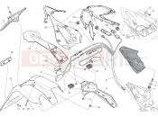DUCATI 2015 Superbike 1299 Panigale	 NUMBER PLATE HOLDER - TAIL LIGHT - (AUS) [MOD:1299;XST:AUS]
