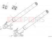 DUCATI Superbike Panigale R FRONT FORK [MOD:1199 R;XST:AUS,EUR,FRA,JAP,TWN]