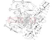 DUCATI 2016 Diavel HORIZONTAL CYLINDER HEAD [MOD:DVL]