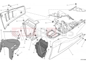 DUCATI 2016 Diavel FRONT MUDGUARD [MOD:DVL]