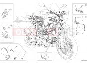 DUCATI 2016 Hyperstrada 939 WIRING HARNESS [MOD:HY939STR]