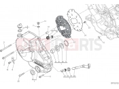 DUCATI 2016 Hyperstrada 939 CLUTCH COVER [MOD:HY939STR]