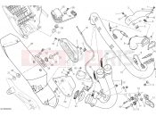 DUCATI 2016 Hyperstrada 939 EXHAUST SYSTEM [MOD:HY939STR]