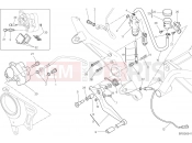 DUCATI 2016 Hyperstrada 939 REAR BRAKE SYSTEM [MOD:HY939STR]