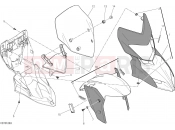 DUCATI 2016 Hyperstrada 939 COWLING [MOD:HY939STR]