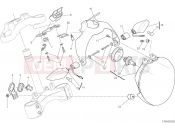 DUCATI 2016 Monster 821 HEADLIGHT [MOD:M 821;XST:AUS,CHN,EUR,FRA,JAP]