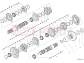 DUCATI 2016 Monster 821 GEAR BOX [MOD:M 821]